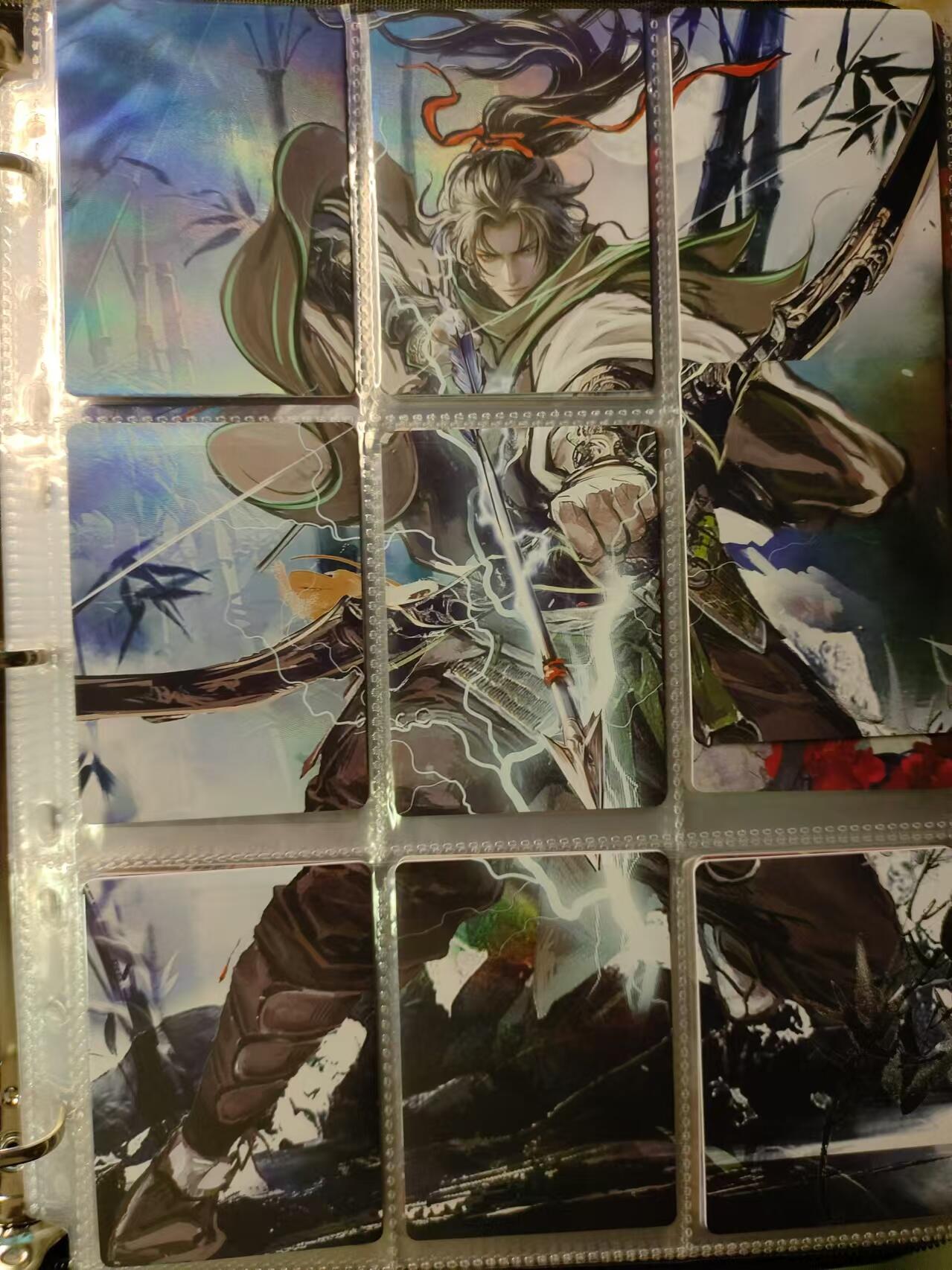 龍虎11（本店邮费8元，满120元或满5件包邮，不支持寄存服务，介意勿拍） 趣卡社普卡一套（185张）拼图 卡册 章回