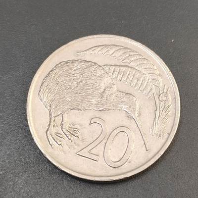 外币小铺[世界币]第27场 - 新西兰20分