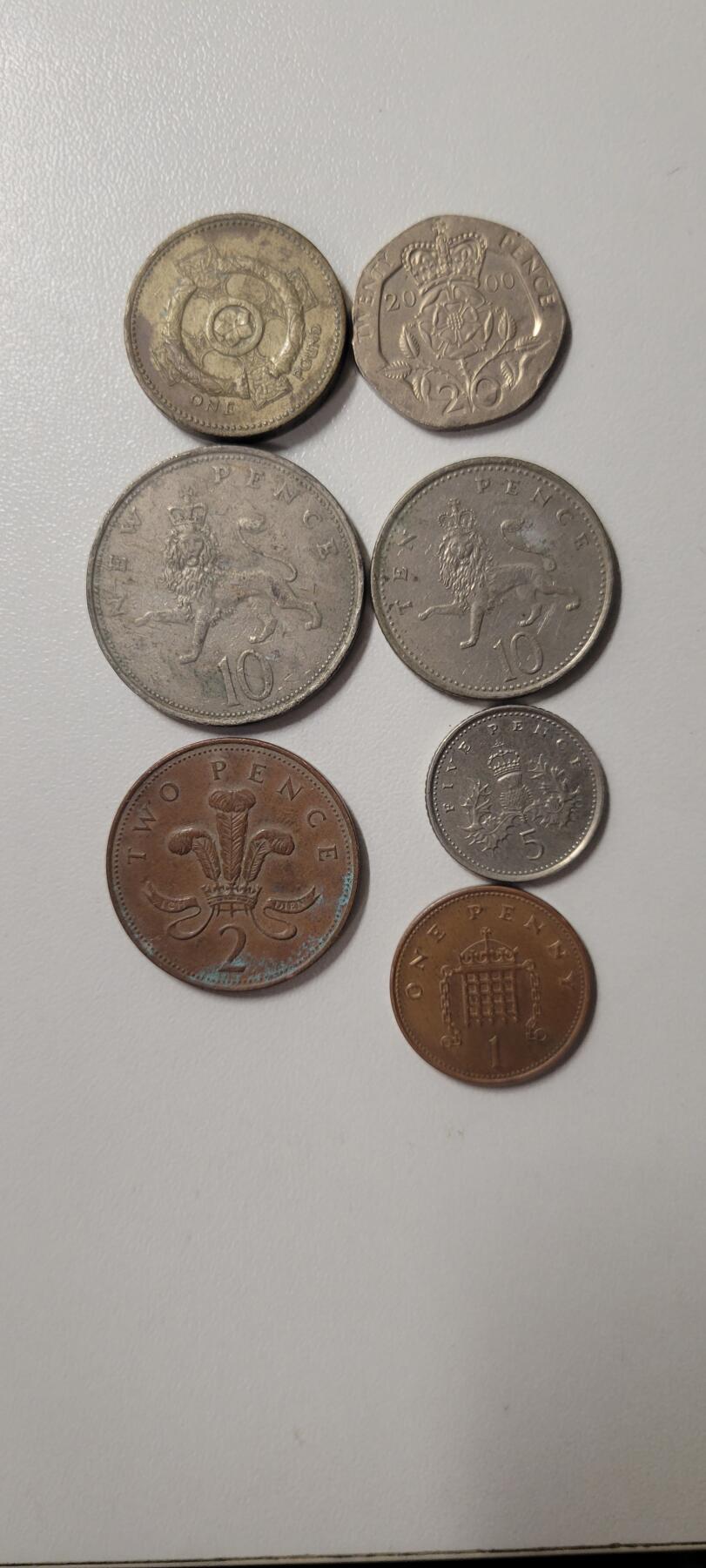 2024第二十期 英国钱币1.48镑