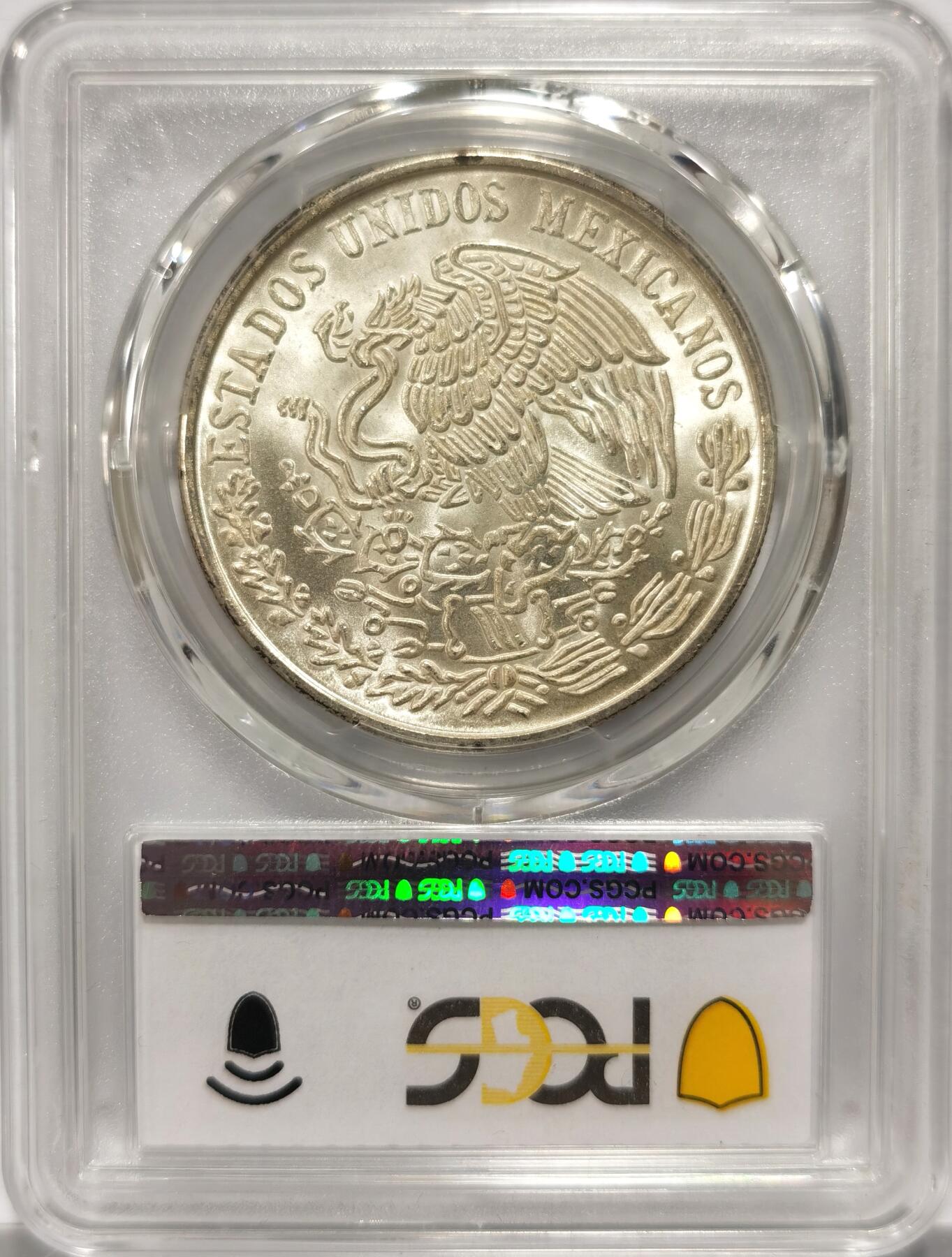 博洋堂世界钱币拍卖第099期（全场包邮） PCGS MS66 墨西哥1978年民族英雄莫雷洛斯100比索大银币