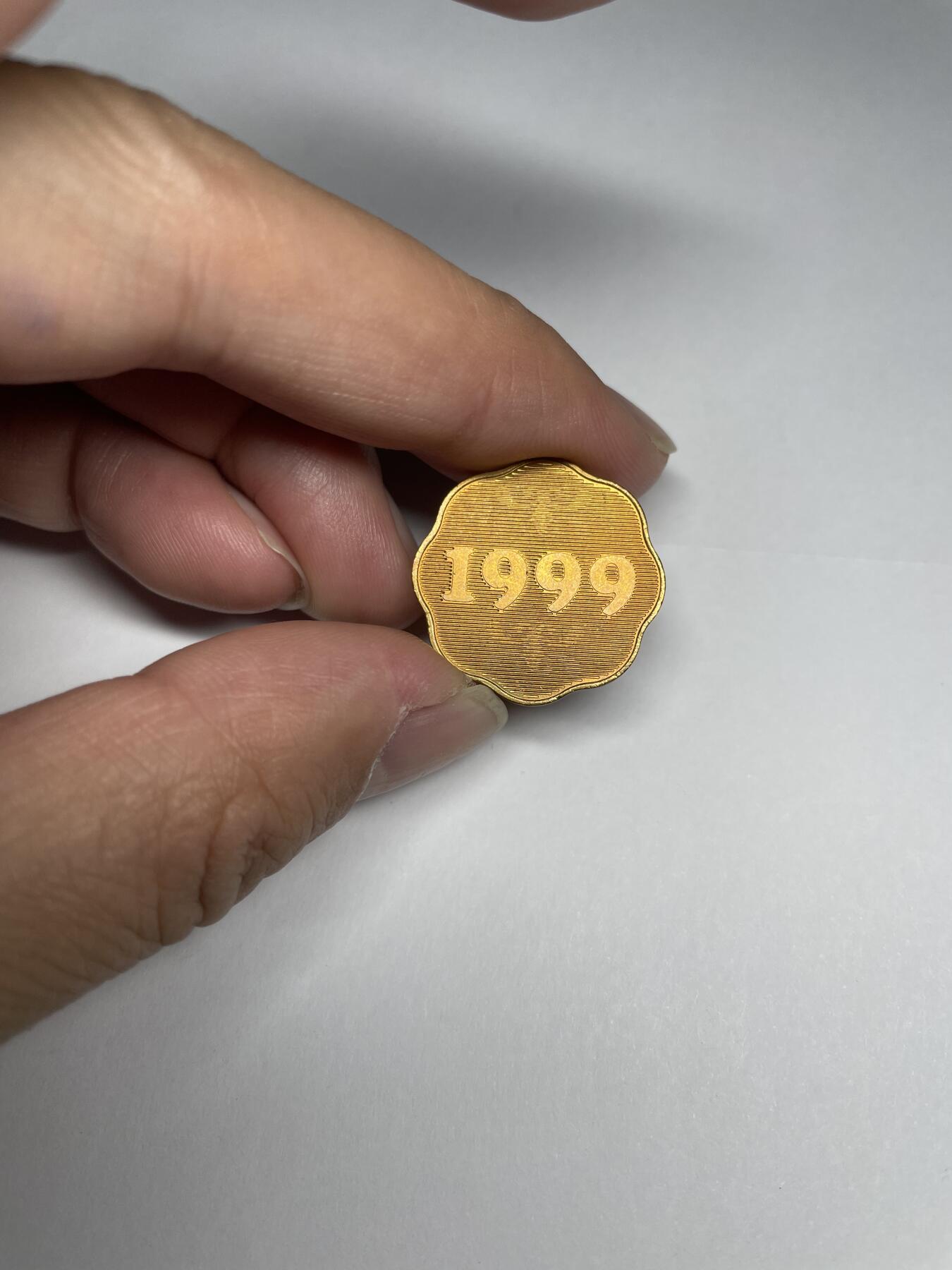 每日一拍，2024年集古藏今外币拍卖第十七期-第9场—（总第169拍），可以寄存60天，满160元包邮。 1999年兔年生肖章23mm