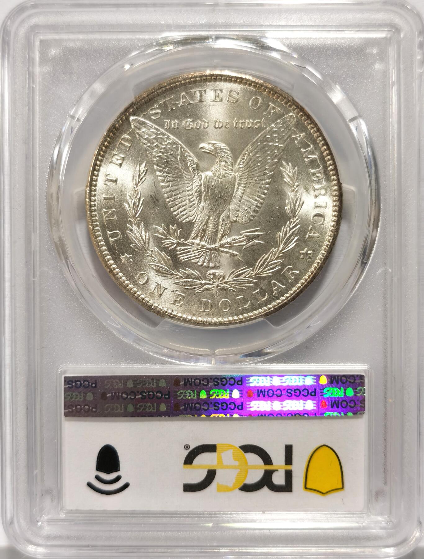 博洋堂世界钱币拍卖第099期（全场包邮） PCGS MS64 美国1899-O摩根大银币