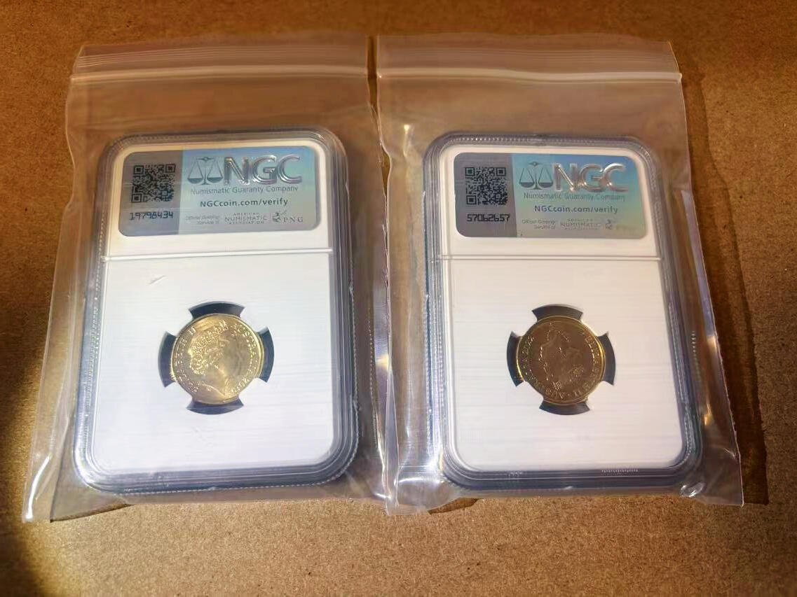 【Blue Auction】✨世界纸币精拍第577期【精】 【一组2枚】澳大利亚 2019/2022年2元纪念币 NGC MS66-MS65