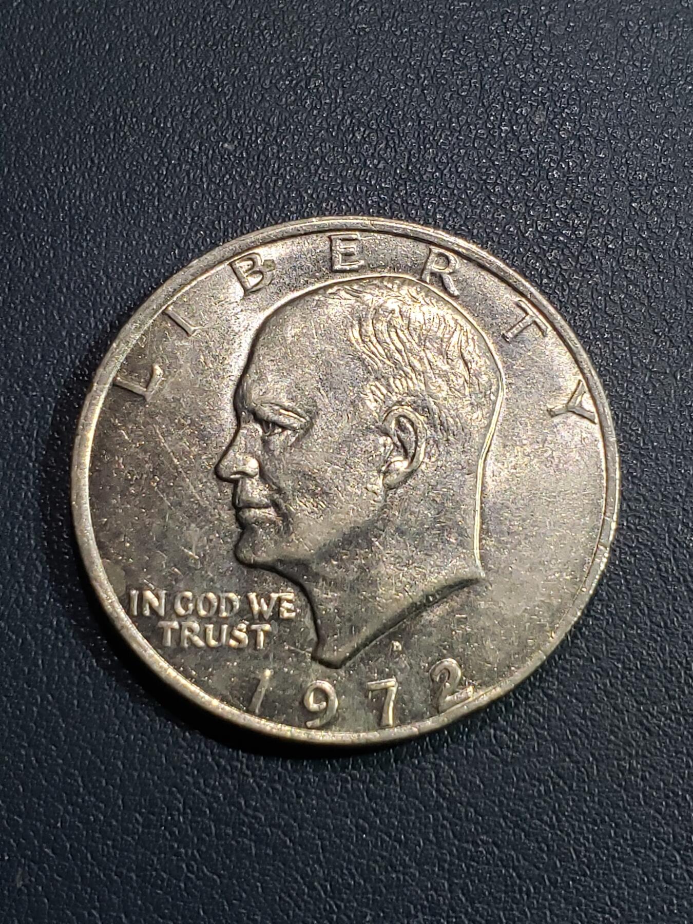 1972年美国艾森豪威尔大一美元纪念币- 麟裕藏品文化传媒- 麟裕藏品文化传媒- 麦稀奇