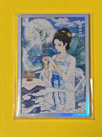 玩卡战线超级大甩拍第17期（好物、稀缺、镇册之宝） - 小花瓣-貂蝉彩月色纸卡