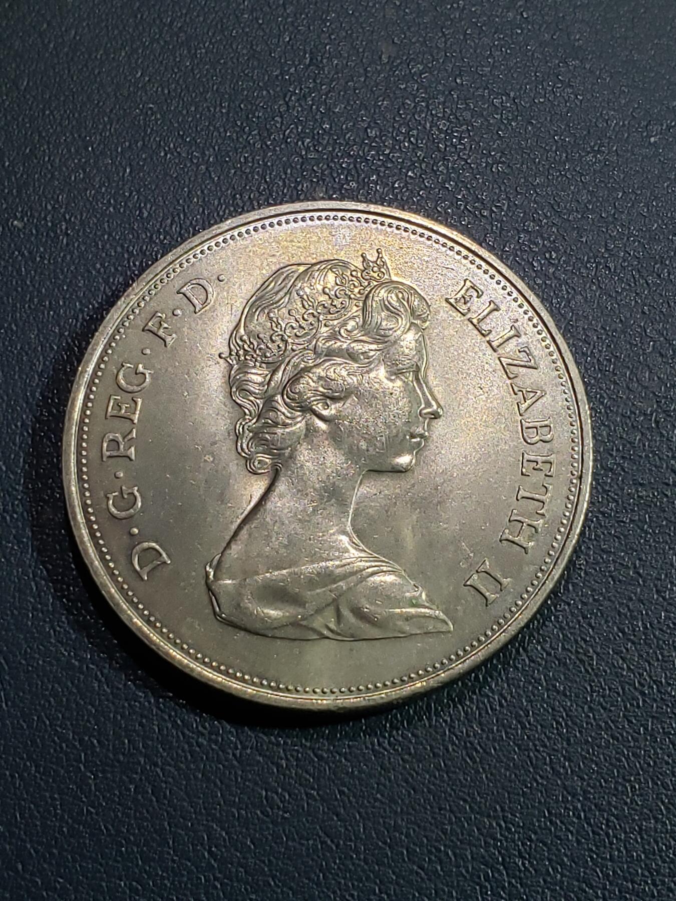 1972年英国女王银婚纪念日25便士纪念币- 麟裕藏品文化传媒- 麟裕
