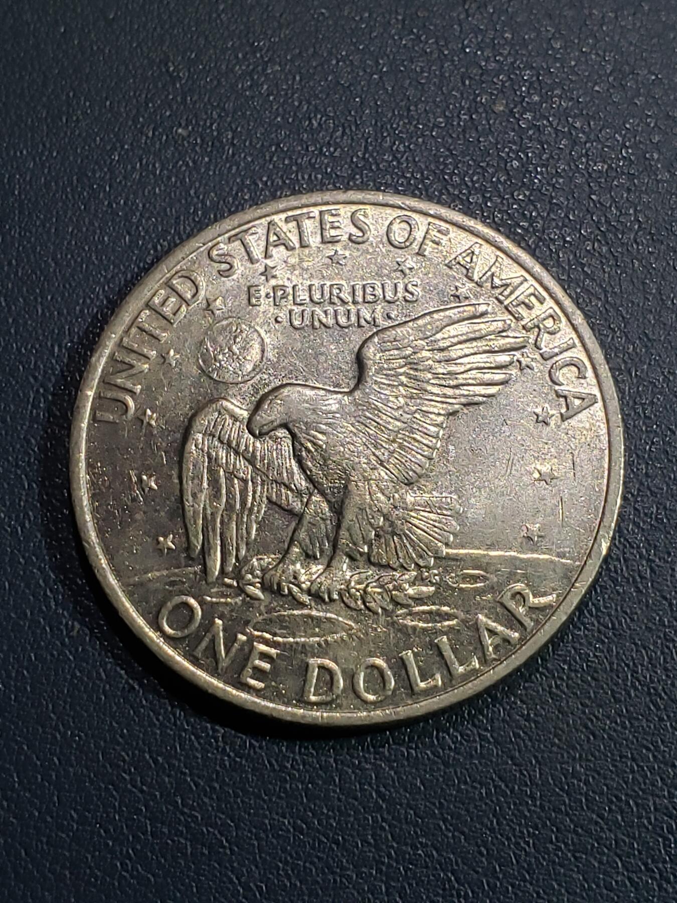 1972年美国艾森豪威尔大一美元纪念币- 麟裕藏品文化传媒- 麟裕藏品文化传媒- 麦稀奇