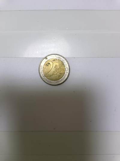 【20241115】非全新纸币第186场 - 欧元硬币2欧元，汇率为16元
