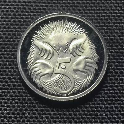 KK钱币收藏小铺  第166期 2月预留时间 每日一拍 周末发货 - 1986澳大利亚5分精制币