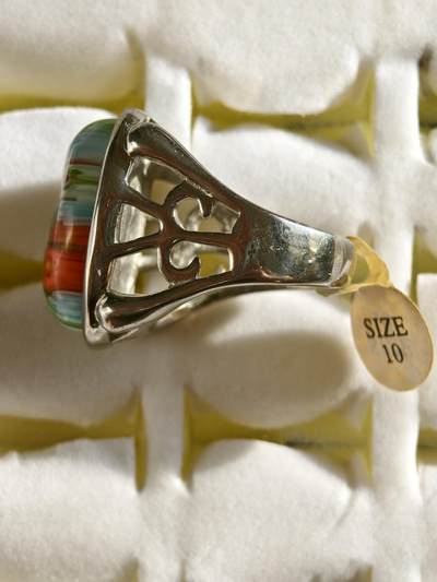 十七期拍卖 回流千花琉璃戒指