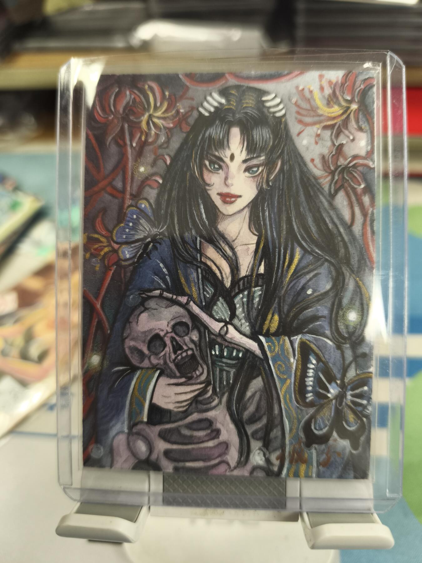 妖精的尾巴卡牌拍卖《庆贺卡萃卡牌》第三十期 手绘卡-画师:云雀
