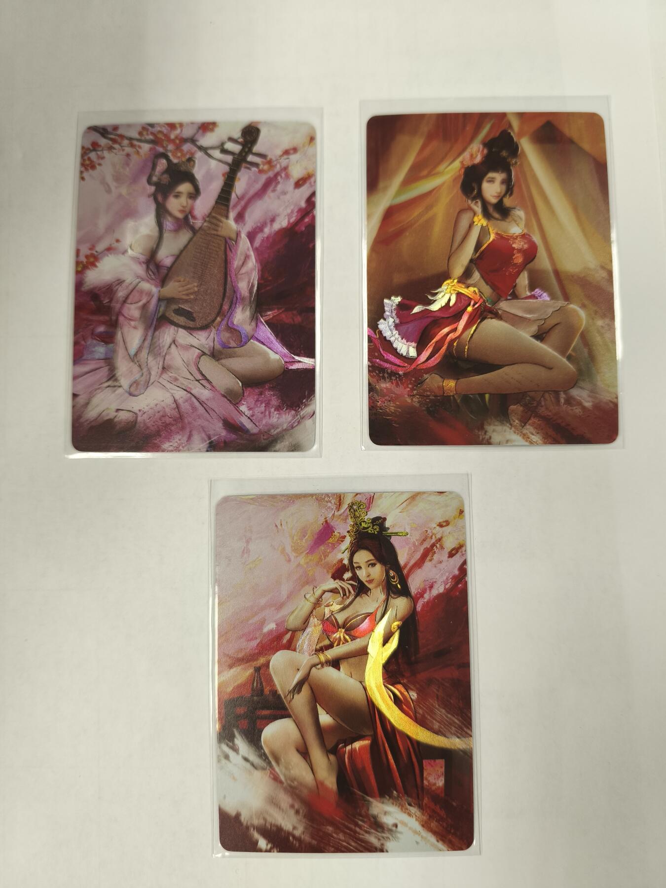 妖精的尾巴卡牌拍卖《庆贺卡萃卡牌》第三十期 星宿文创-千娇百媚-彩闪3张