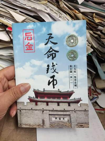 后金天命钱币（签名本）（9品左右） - 后金天命钱币（签名本）（9品左右）