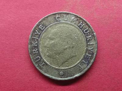 丝路打制货币及外国硬币 土耳其50