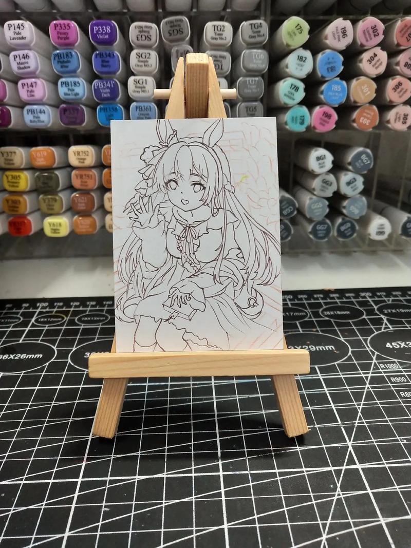 妖精的尾巴卡牌拍卖《庆贺卡萃卡牌》第三十期 手绘卡-赛马娘-画师:南墙
