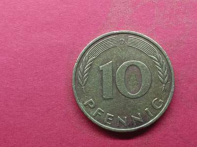 丝路打制货币及外国硬币 德国10