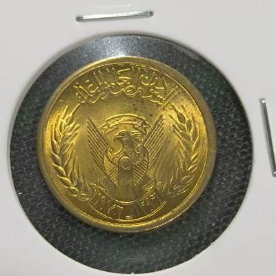 KK钱币收藏小铺  第167期 2月预留时间 每日一拍 周末发货 - 苏丹5米利姆纪念币 