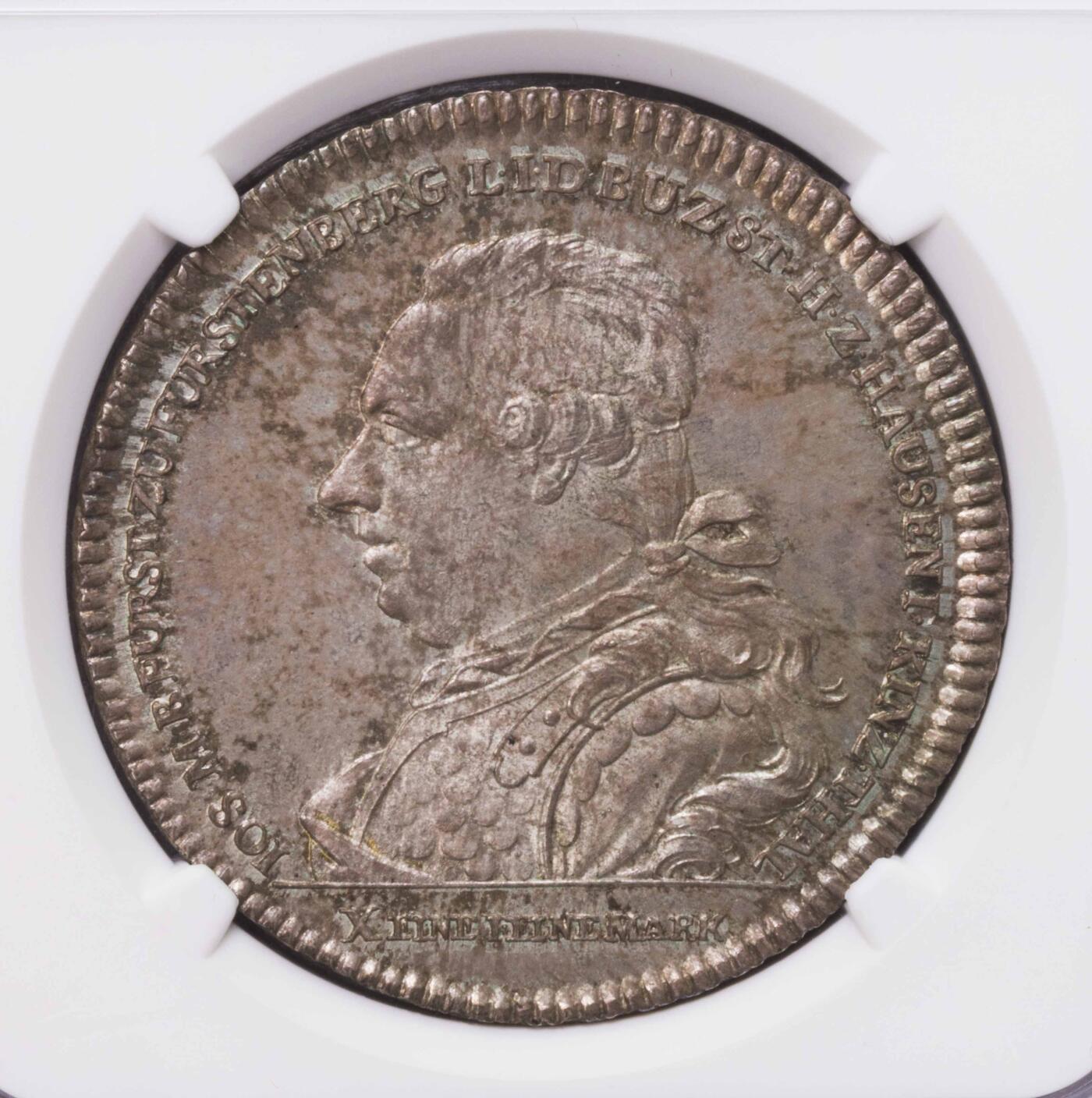 NGC-MS66+ 1790福斯滕堡矿业泰勒 罕见无敌品
