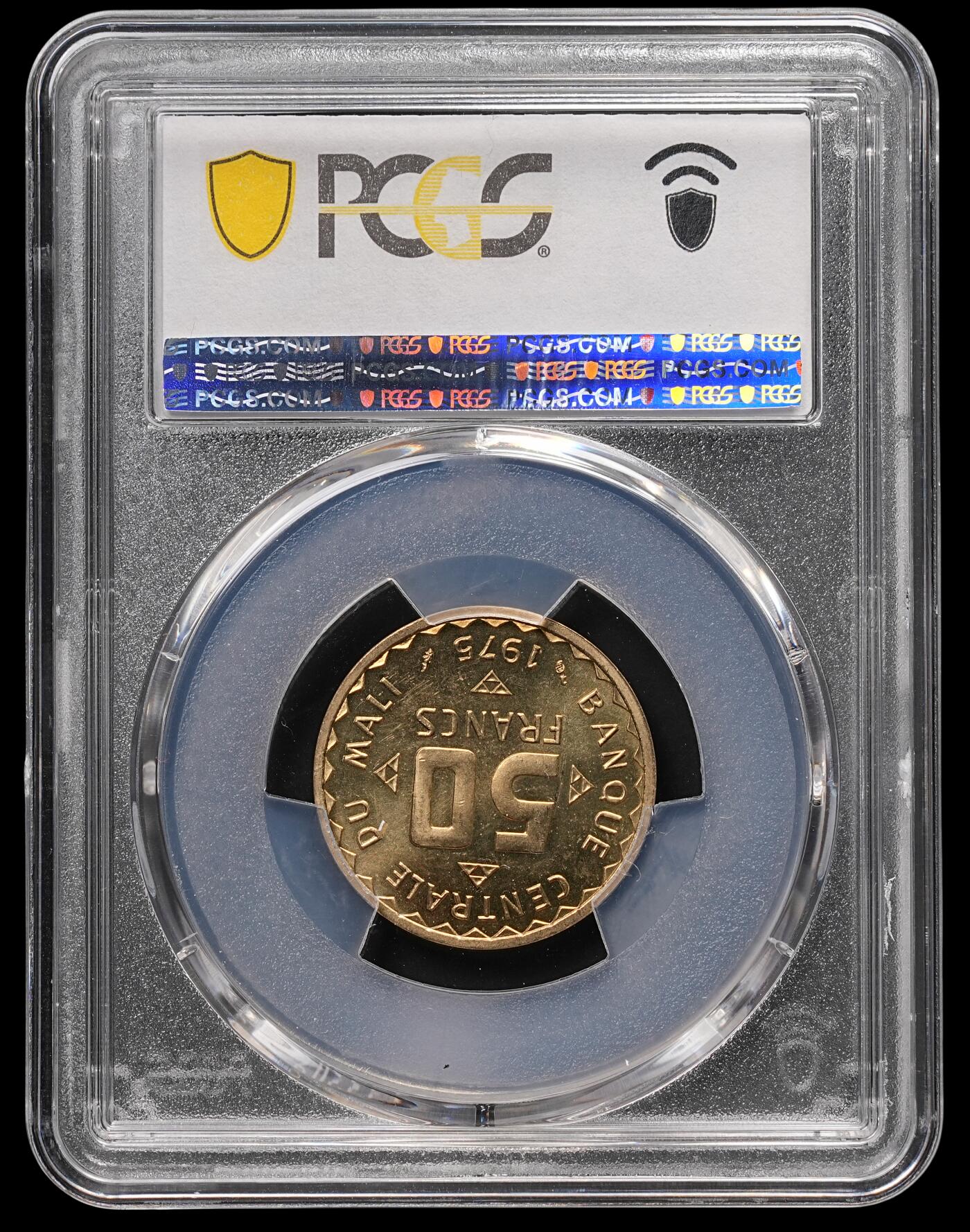 修遠堂世界钱币第四十七期 全场包邮 PCGS SP66 1976年马里50法郎样币 ESSAI