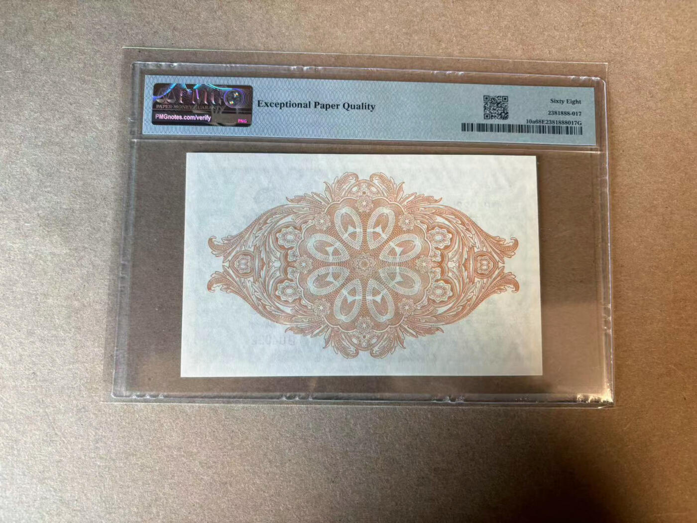 【Blue Auction】✨世界纸币精拍第579期【精】 福克兰群岛 1969年50便士  PMG68EPQ 超高分