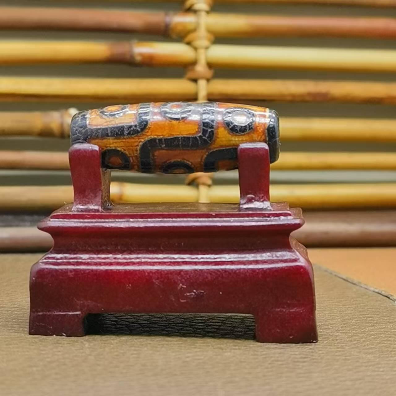 颜紫熹品牌藏传回流天珠玛瑙玉髓福利专场第2期 藏传回流天珠39