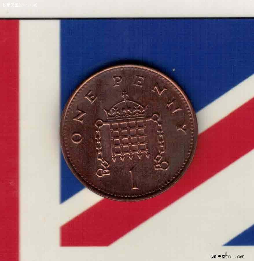英国1998年1便士 欧洲硬币 实物如图