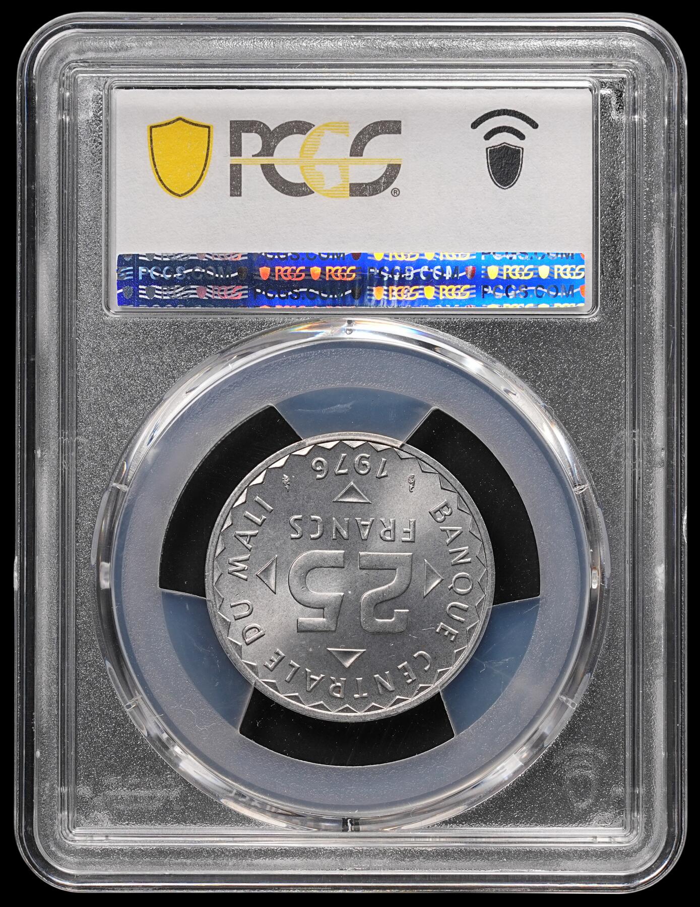 修遠堂世界钱币第四十七期 全场包邮 PCGS SP67 1976年马里25法郎样币 ESSAI
