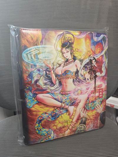 玩卡战线超级大甩拍第17期（好物、稀缺、镇册之宝） 卡玩帕克-追义水浒官方卡册，D环，高端拼接款