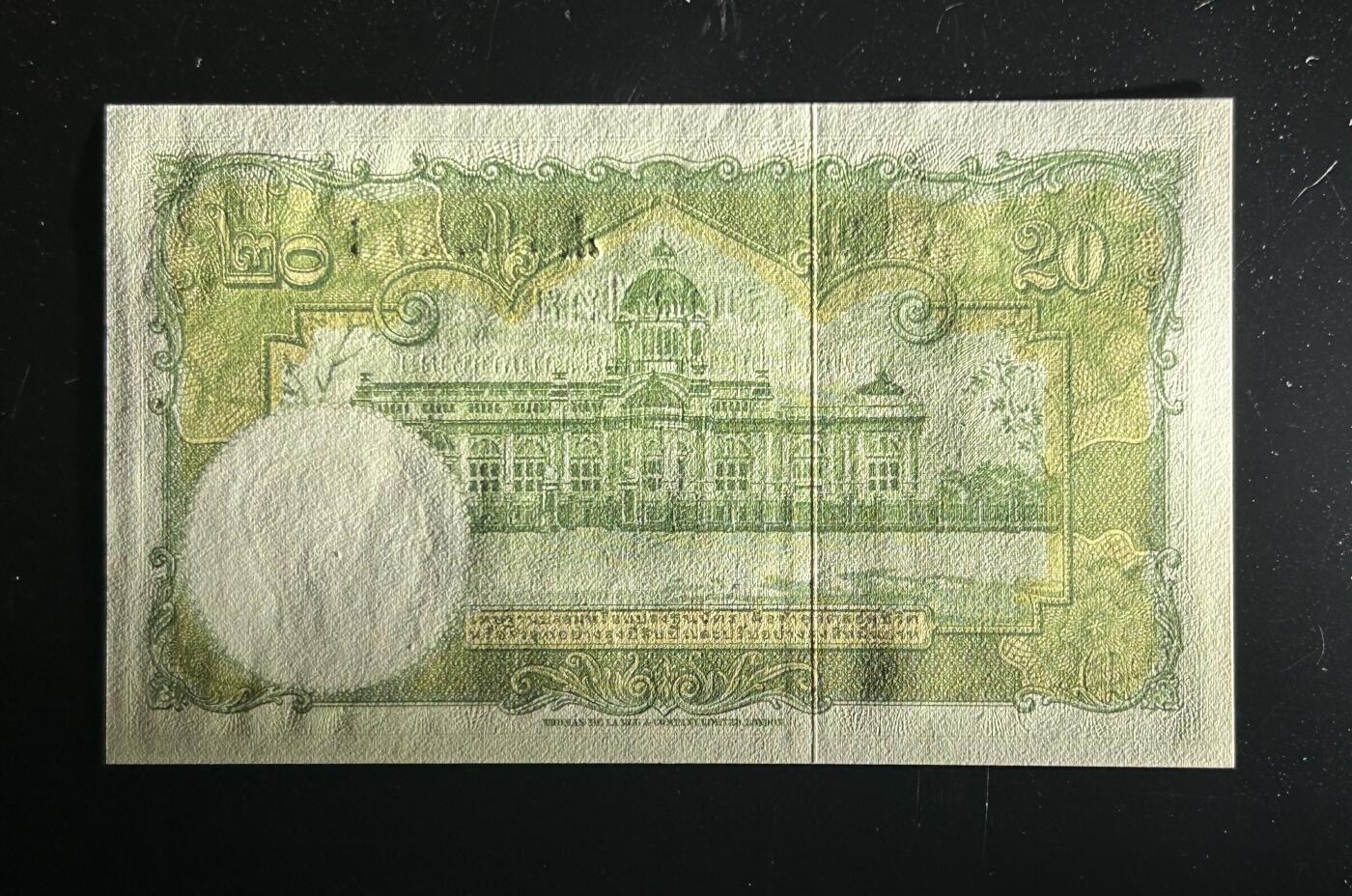 【丑猫1123】今晚六点半，自动快拍 53年泰国20unc