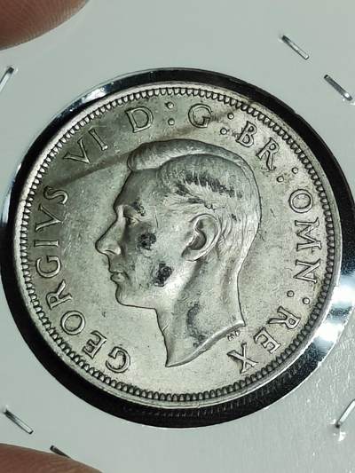2024年第十九场外国好品散币(免佣金) - 原光好品英国🇬🇧1942年1/2克朗大银币