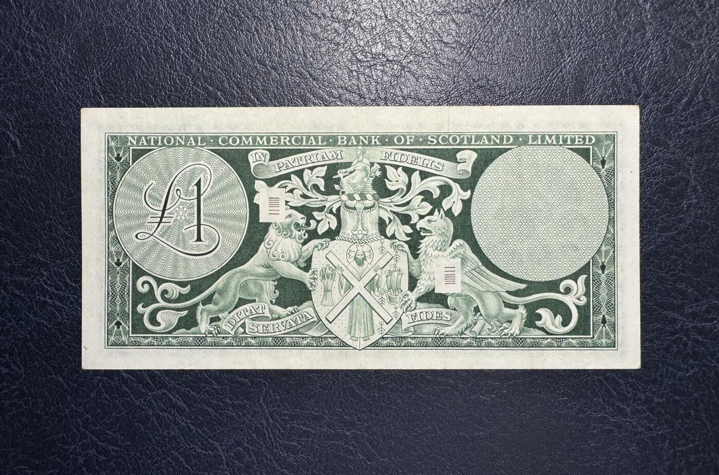 收藏联盟Quantum Auction 第392期拍卖  苏格兰商业银行1967年1镑 非全新 品相如图