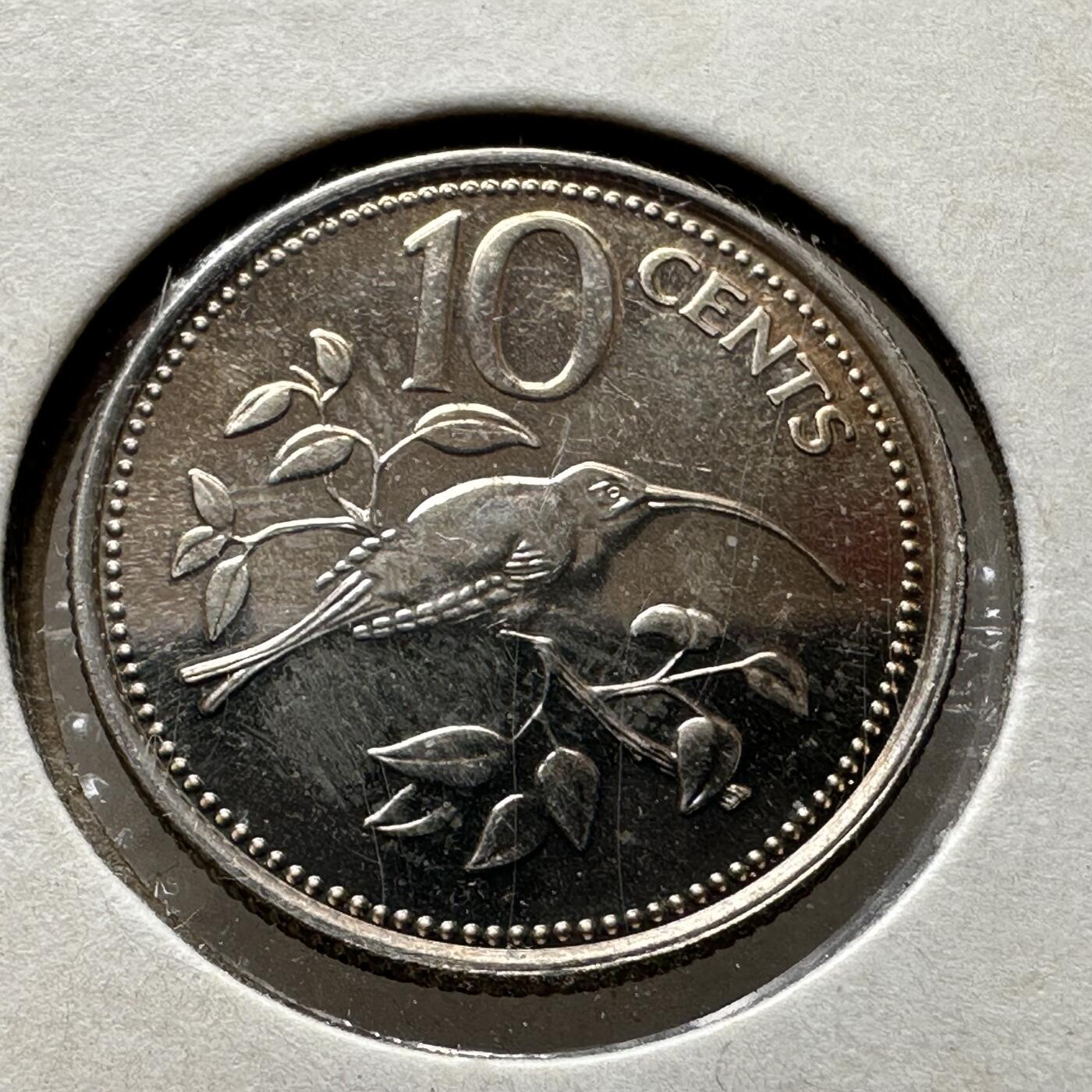 🌹外币初藏🌹🐯第100场 感谢诸友支持捧场！本期全场包邮！ 伯利兹1977年十分