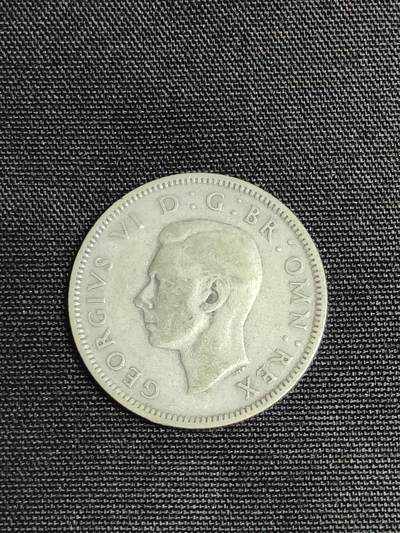 2024年第十九场外国好品散币(免佣金) - 英国🇬🇧1937年1先令银币(首发年苏格兰坐狮徽章)