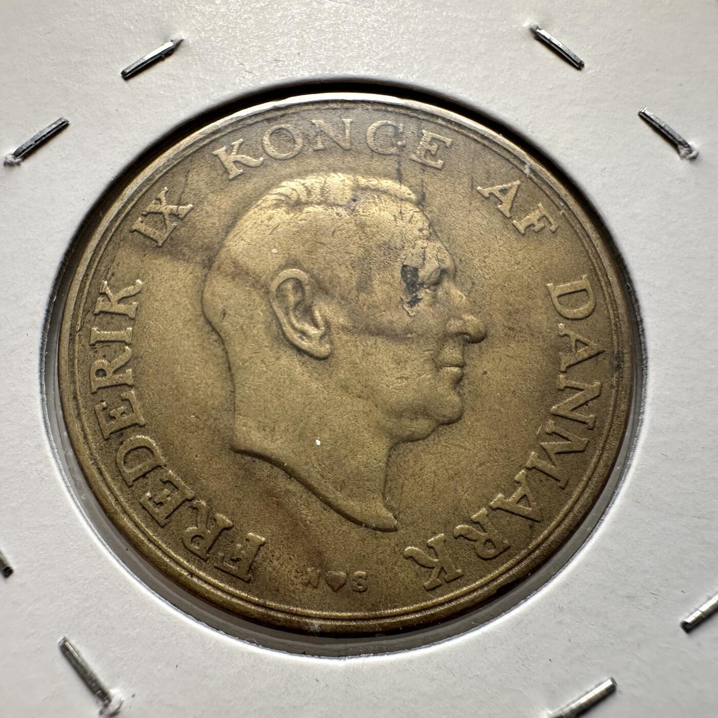 🌹外币初藏🌹🐯第100场 感谢诸友支持捧场！本期全场包邮！ 丹麦1947年二克朗