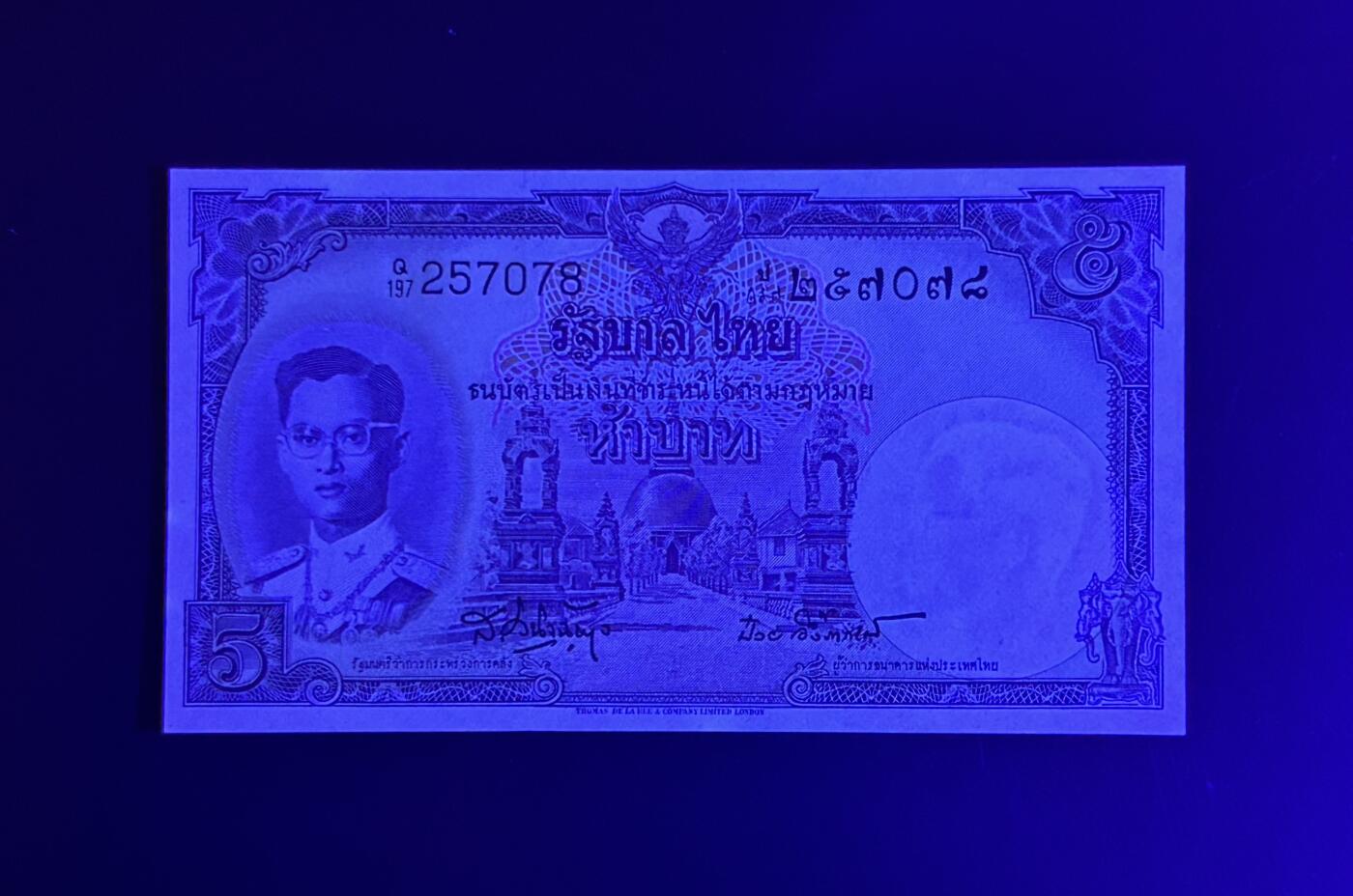 【丑猫1123】今晚六点半，自动快拍 56年泰国5unc