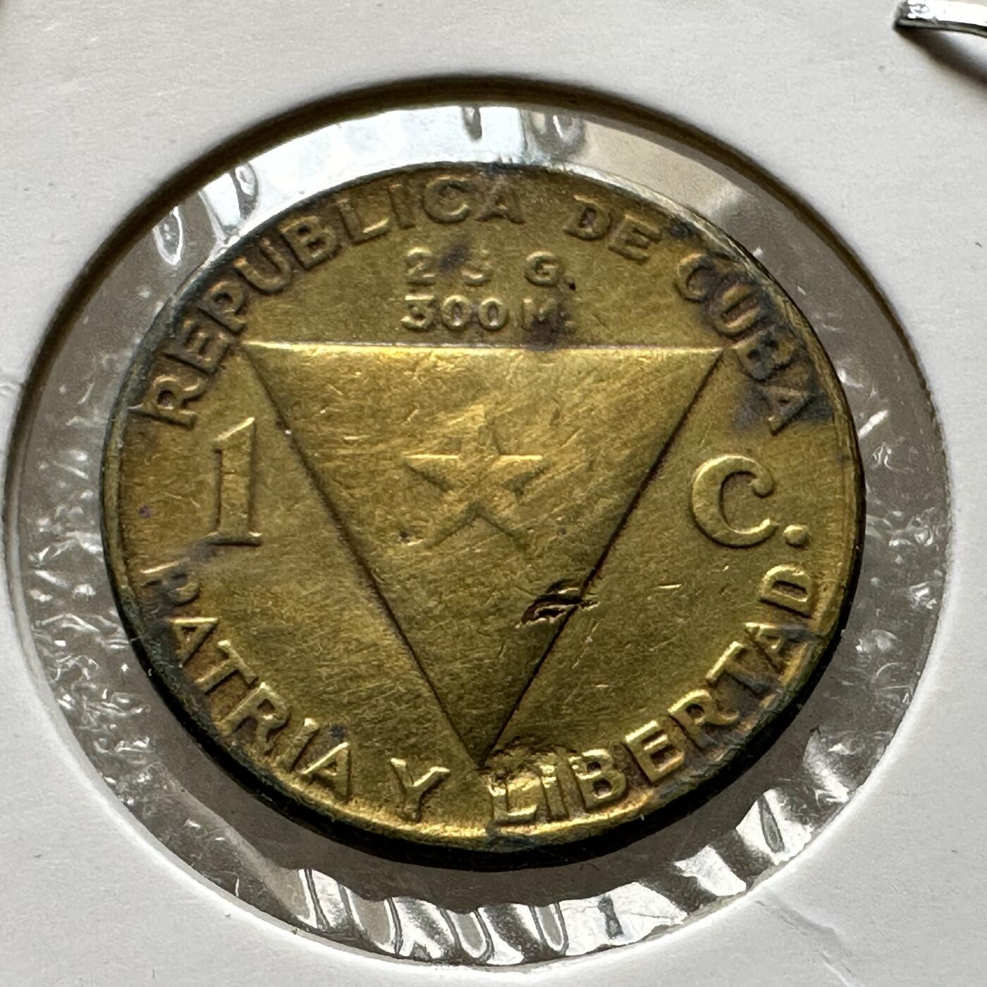 🌹外币初藏🌹🐯第100场 感谢诸友支持捧场！本期全场包邮！ 古巴1953年一分