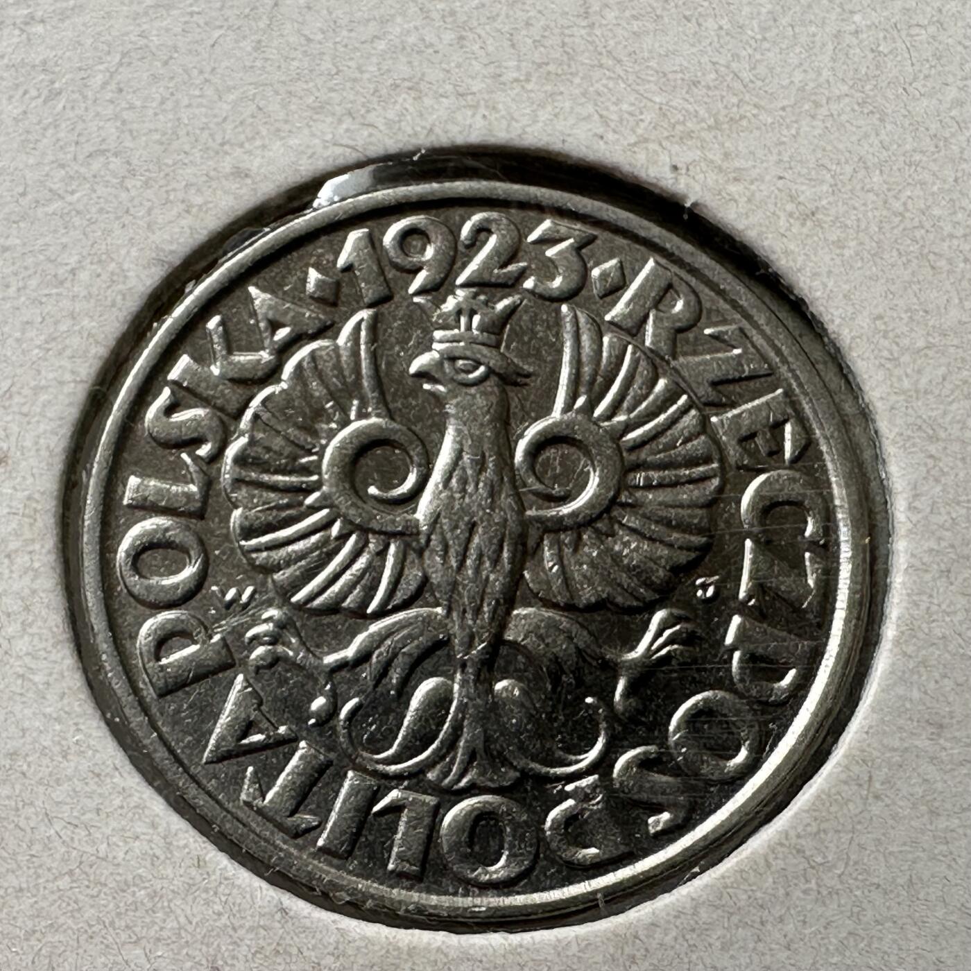 🌹外币初藏🌹🐯第100场 感谢诸友支持捧场！本期全场包邮！ 波兰1923年20格罗申