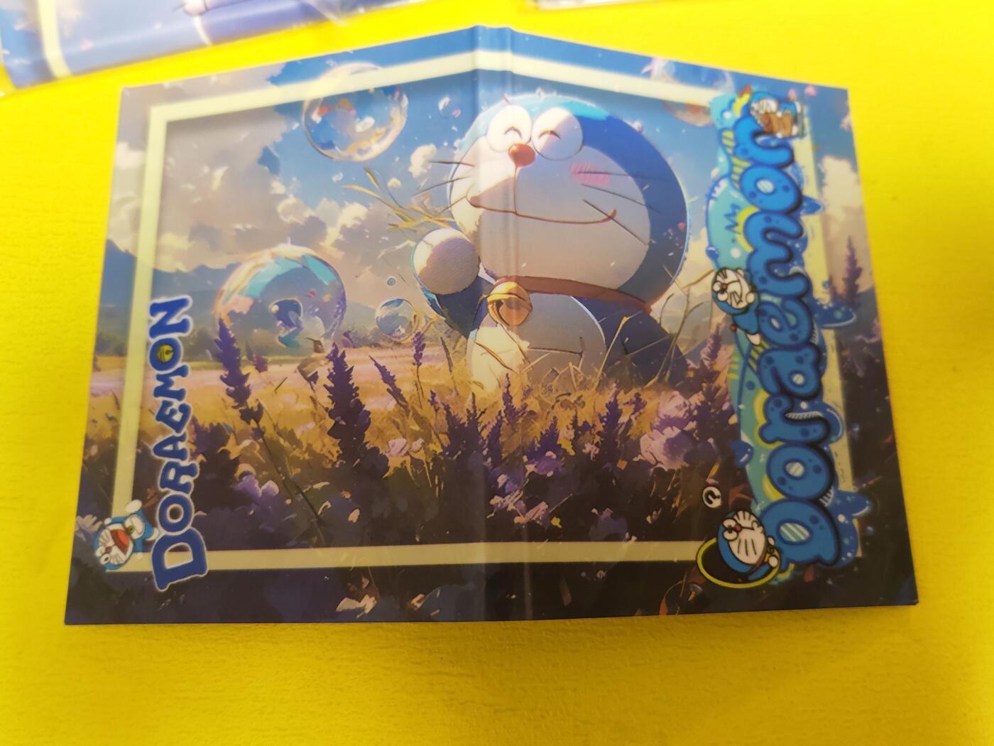 阳大大卡牌超级大甩拍第26期（固定周五晚上八点截拍，持续收拍品，进群福利早知道） 哆啦梦对折卡 3张 珍藏好卡