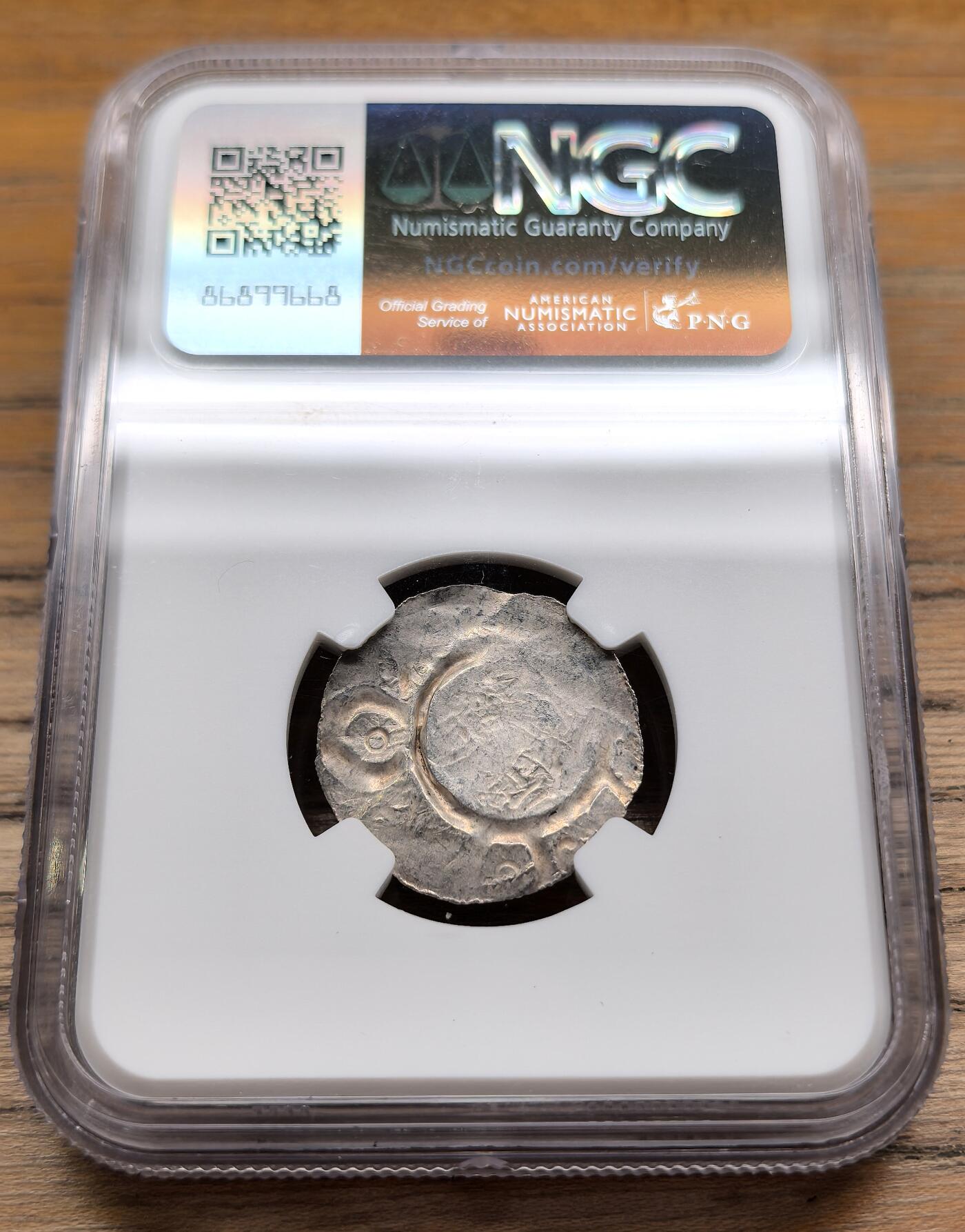 凡希社世界钱币微拍第二百九十期 德国中世纪奥格斯堡Brakt银币NGC-MS62