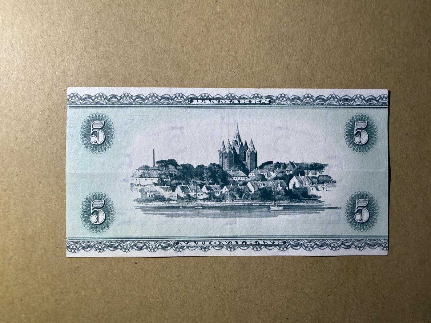 《张总收藏》175期-周日外币精品 丹麦5克朗 AU 1954年 雕塑
