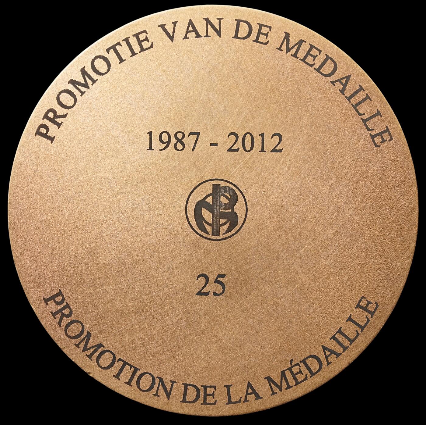 修遠堂世界钱币第四十七期 全场包邮 2012年比利时大铜章 82.40mm,198g