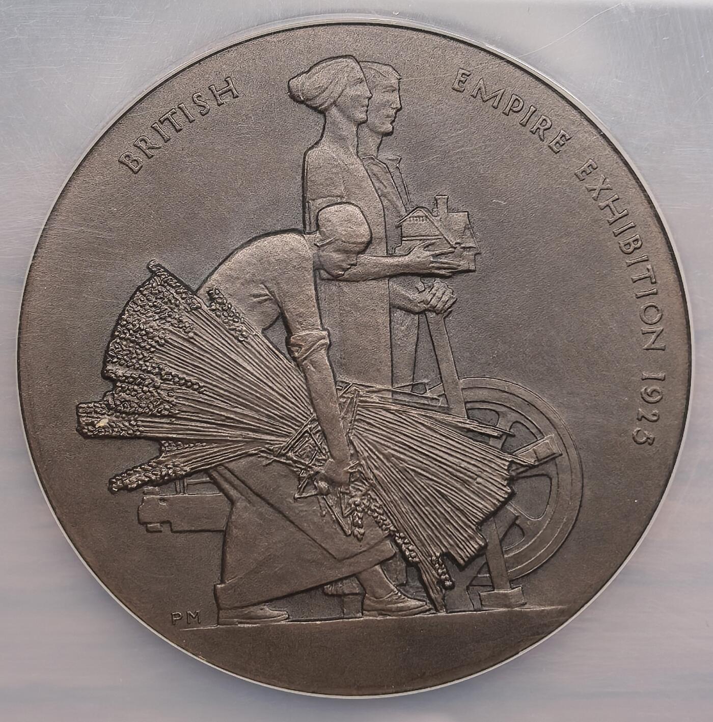凡希社世界钱币微拍第二百九十期 1925英国帝国博览会纪念大铜章NGC-MS65