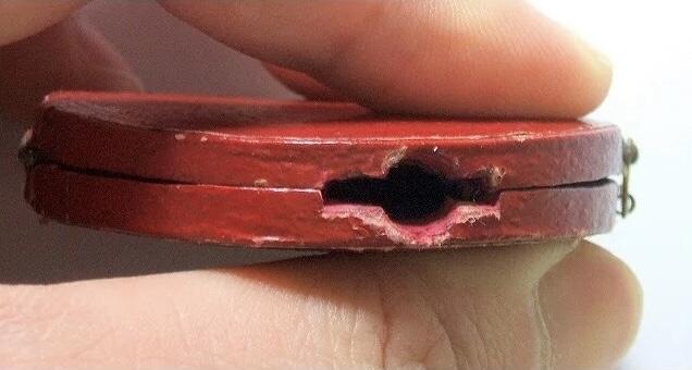 法国1900年前后女神玛丽安娜高浮雕精制大镀金银章带原盒42MM37克