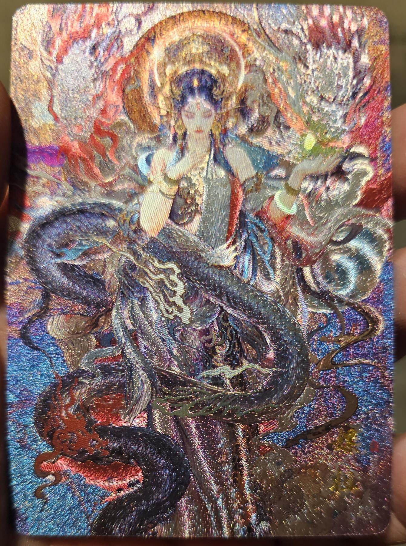 龍虎卡牌XII场，欢迎加群，每周竞猜赢福利 粗闪卡 苍之飞鸿-异色嫘祖 