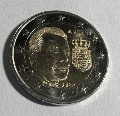 S&S Numismatic世界钱币-拍卖 第90期  - 卢森堡2010年 大公亨利的徽章 2欧元双色纪念币