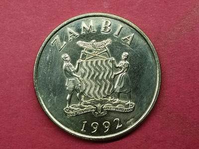 吉祥压岁钱外国硬币第二十九场 赞比亚硬币10