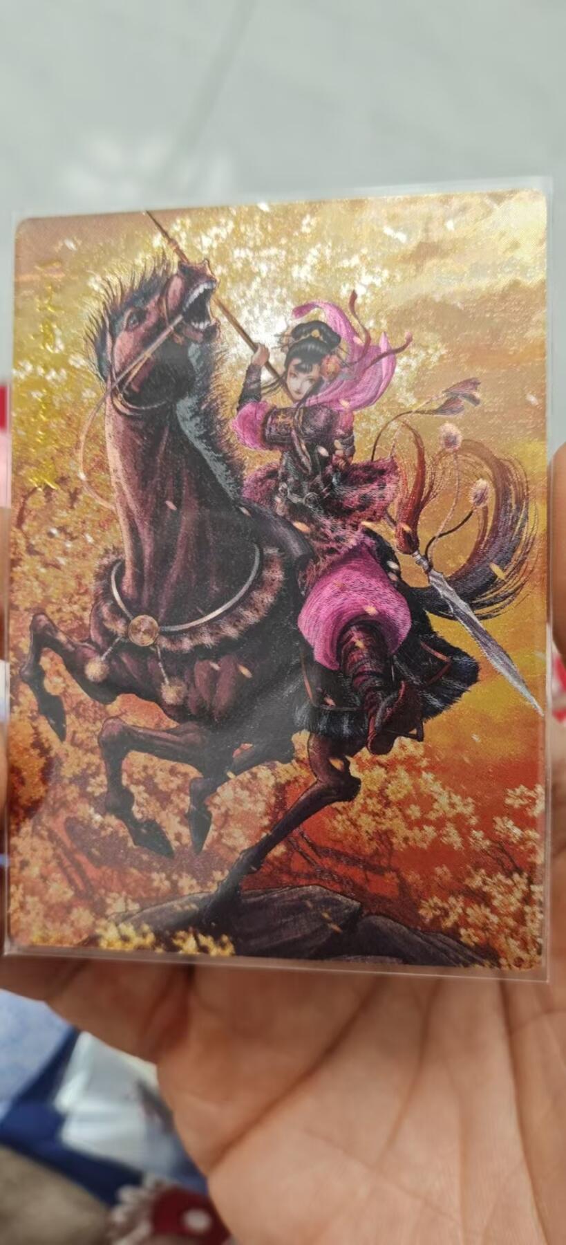 冬至到来，热辣滚烫，卡游三国精画专场预热中，一大波即将来袭 卡德曼舞韵红颜三娘粗闪