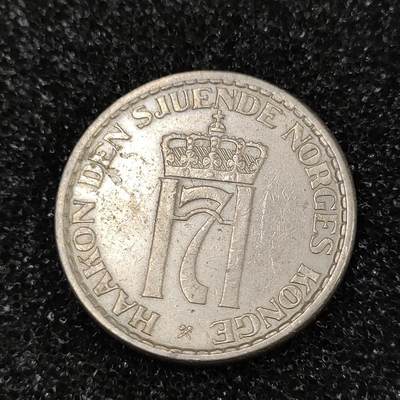 猩哥外币小铺【第35场】 - 挪威1956年1克朗