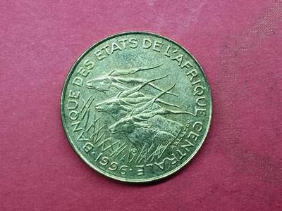 吉祥压岁钱外国硬币第二十九场 中非硬币5