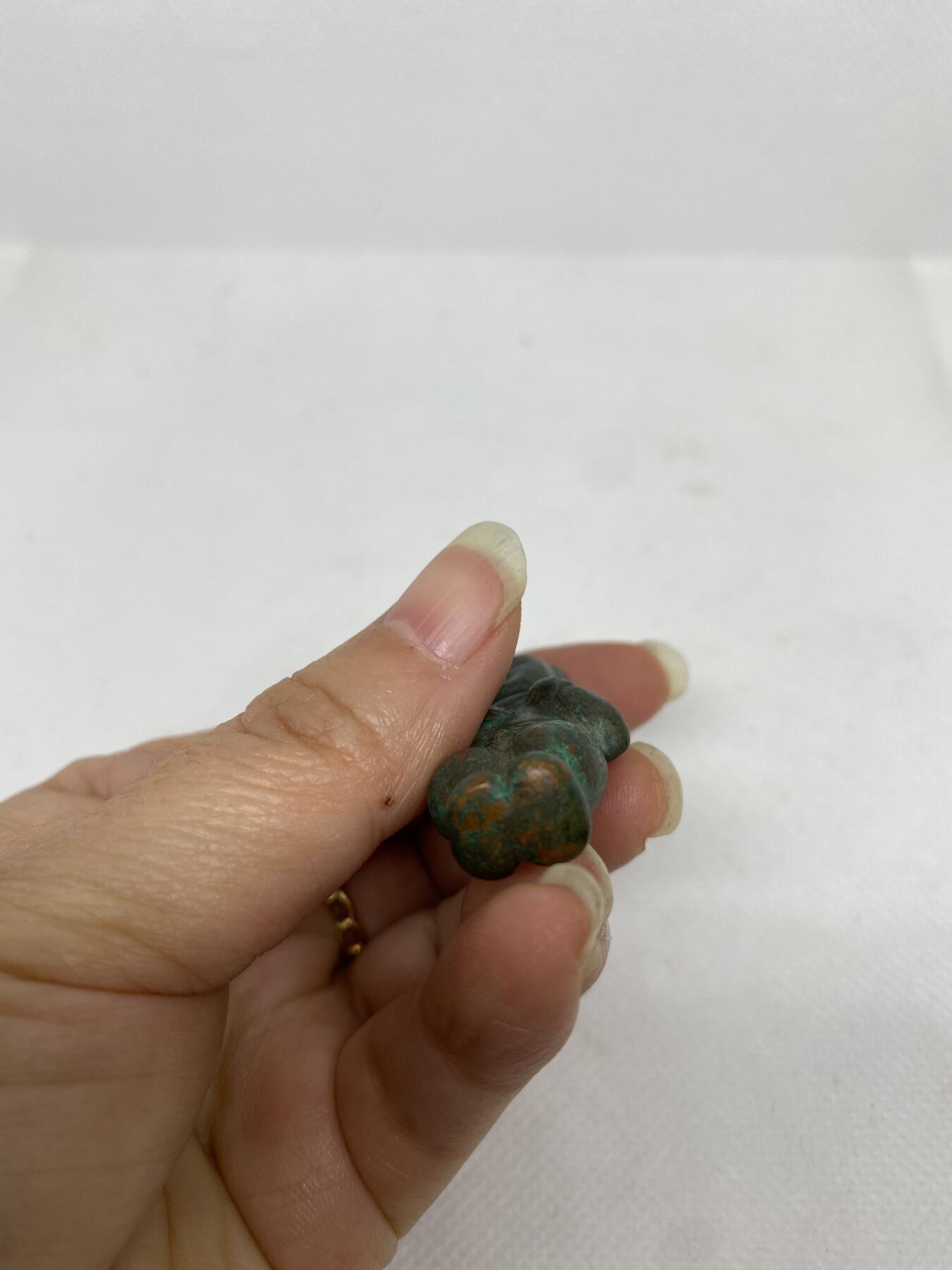 铜童子，尺寸4.7厘米，品相如图，128包快递